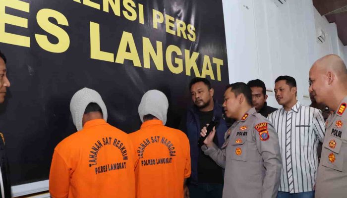 Dua Terduga Pelaku Diamankan, Kasus Pembunuhan di Langkat Terbongkar Usai Persoalan Sawit