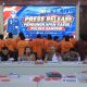 Polres Samosir Buka 9 Perkara, 160 Knalpot Brong Berakhir di Pemusnahan