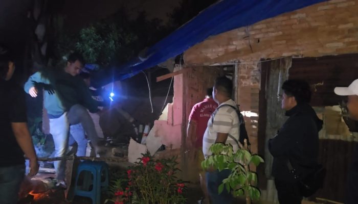 Polisi Bongkar Barak Diduga Lokasi Narkoba di Kandibata