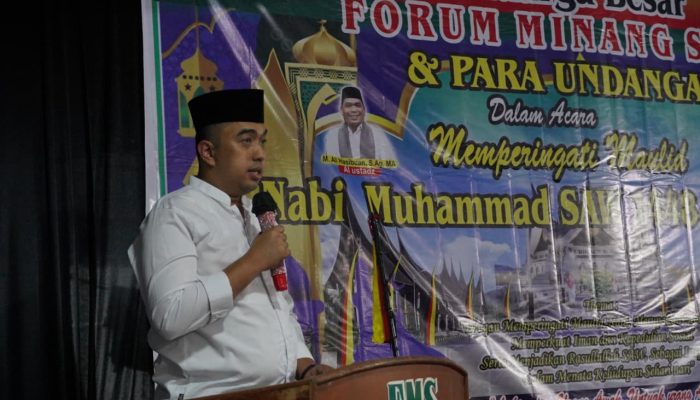 Maulid Nabi di Medan, Forum Minang Sati Diajak Perkuat Persaudaraan dan Kerukunan