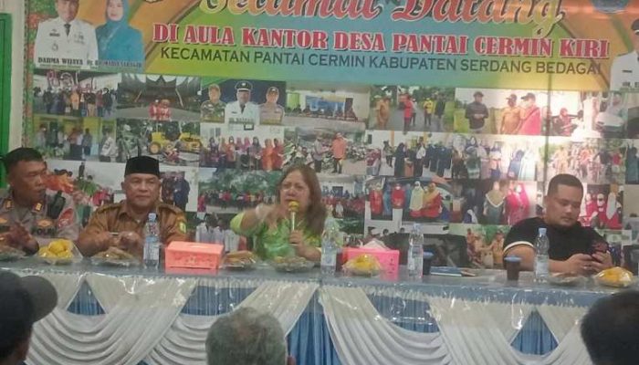 Nelayan Pantai Cermin Sampaikan Keluhan soal Solar dan Jaminan Sosial kepada Anggota DPD RI