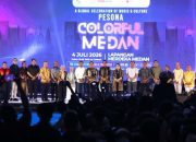 HUT ke-436 Kota Medan Makin Semarak, Colorful Medan Antar Kulcapi Karo Pecahkan Rekor MURI