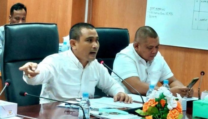 Janses Simbolon Desak Rico Waas Evaluasi OPD, Kinerja Kadis hingga Camat Disorot