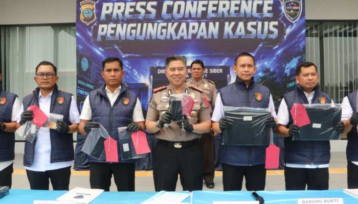 Lima Pria Diduga Jadi Kasir Judi Online di Medan, Polisi Telusuri Jejak Jaringan Kamboja