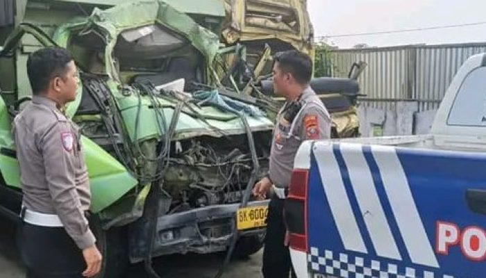 Tabrakan Tiga Kendaraan di Sergai, Sopir Angkot Tewas dan Sembilan Orang Jadi Korban